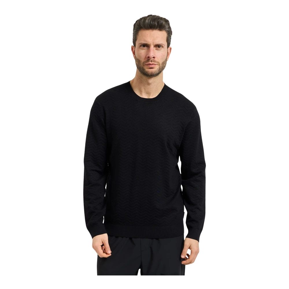 Armani Exchange Herren Blau Strickwaren, Sgröße:
