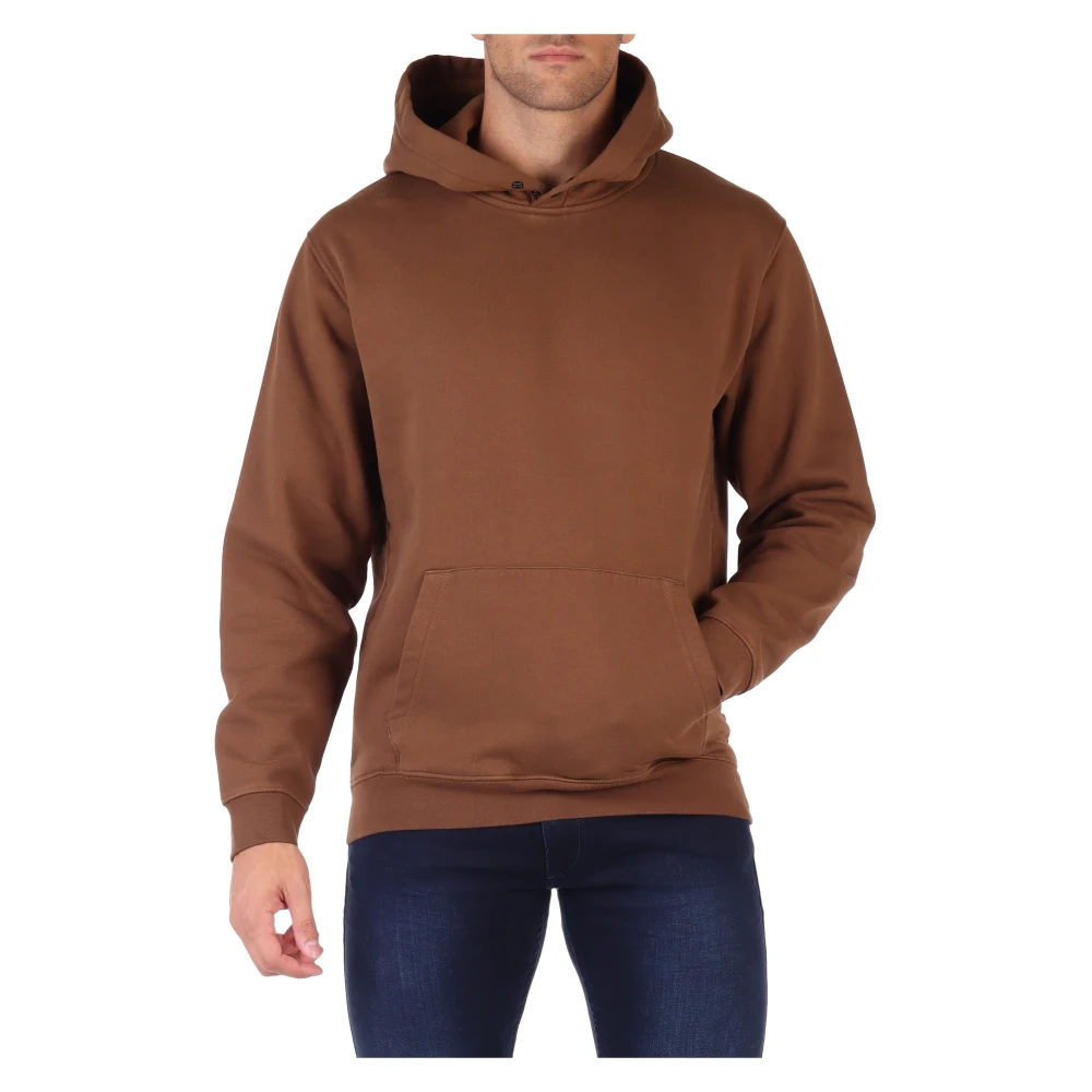 Replay Icon Selection Hoodie Brown Heren
