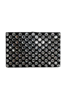 Kristall Clutch Sammet Kvällsväska