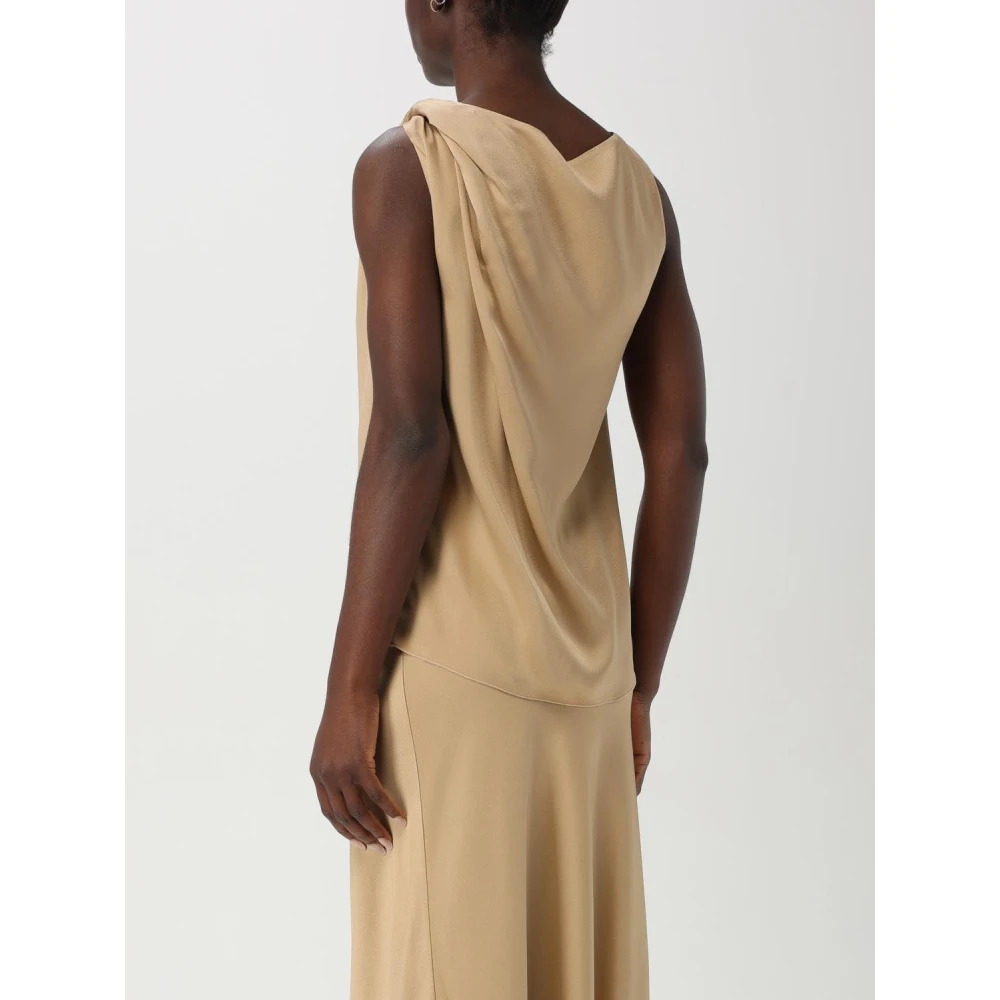Liviana Conti Gouden Top Elegante Stijl Yellow Dames