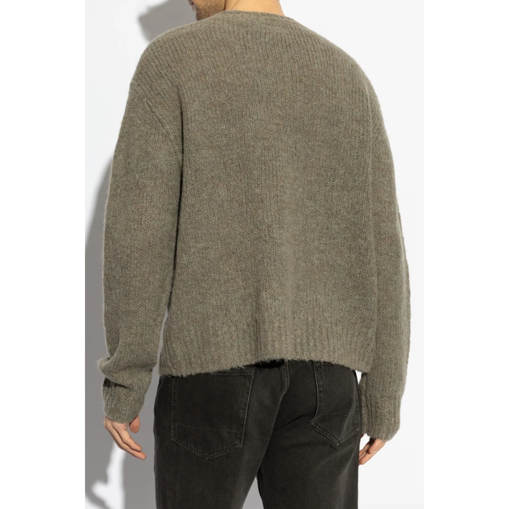 AllSaints Sweater Luvheart Gray Heren