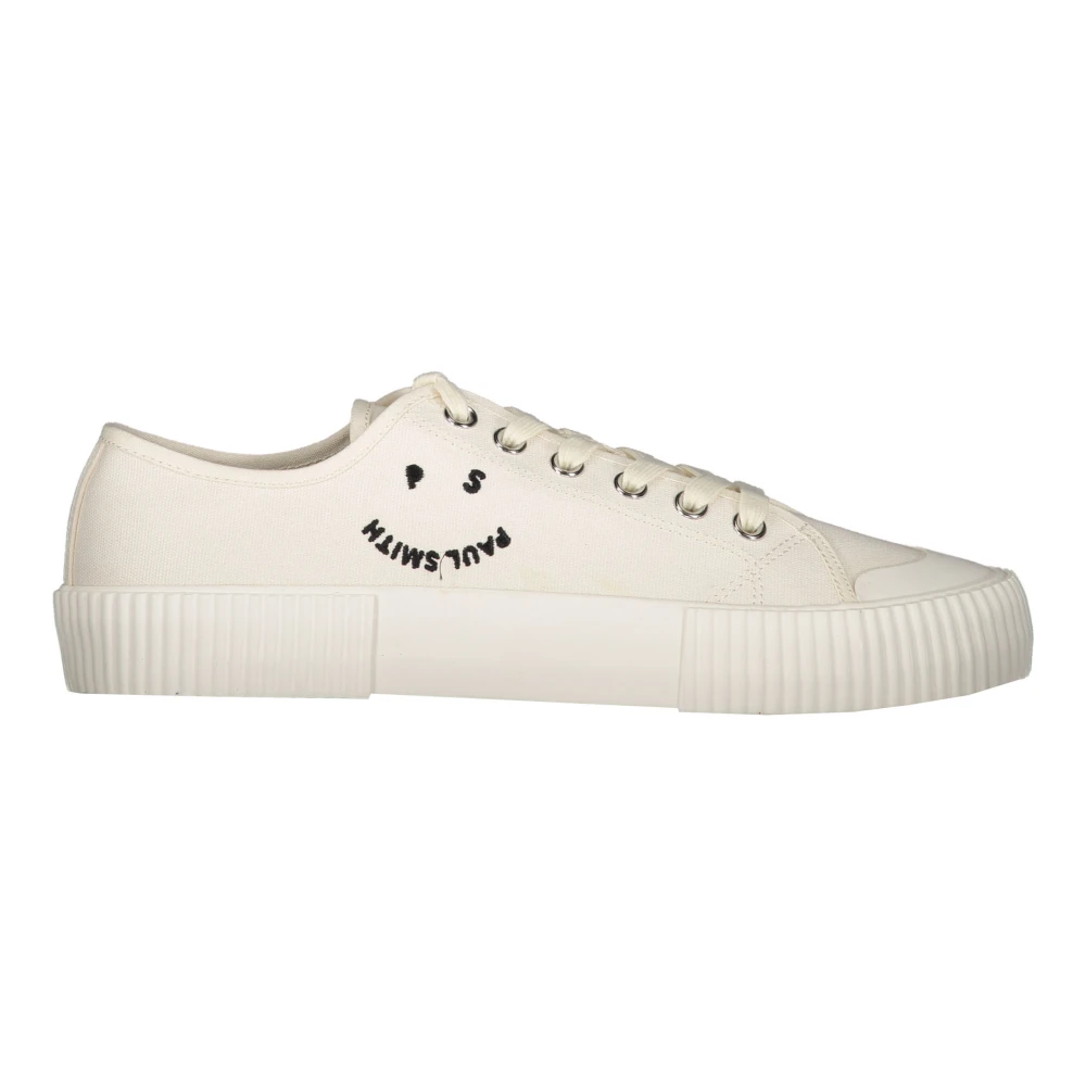 Paul Smith Canvas Lage Sneakers Heren Schoenen Wit
