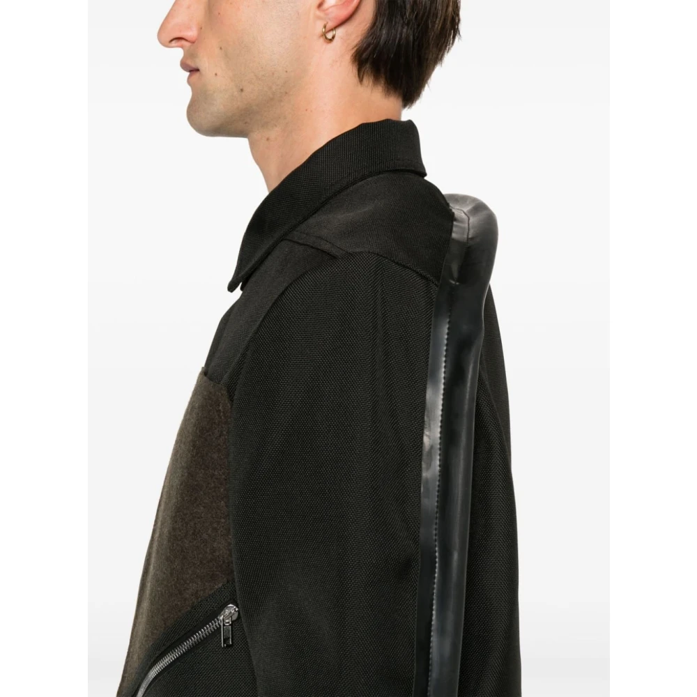 Rick Owens Tour Alice 090409 Lichtgewicht Jas Black Heren
