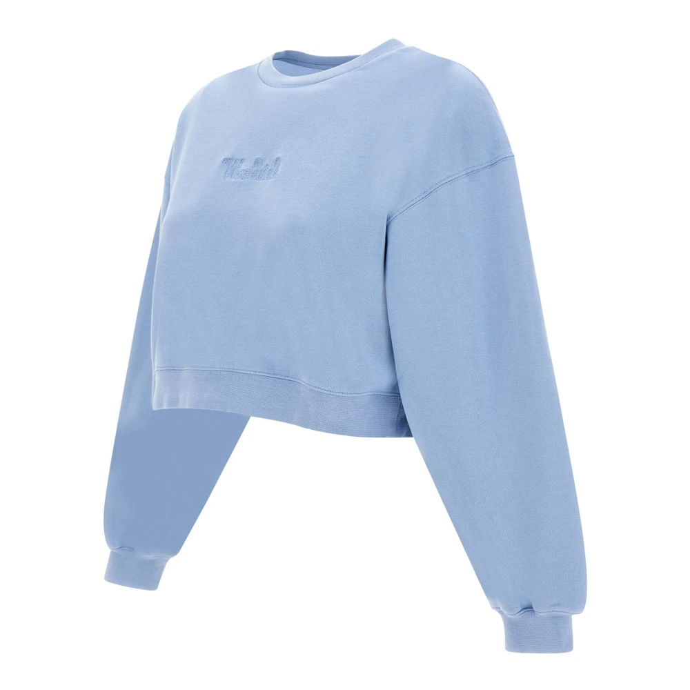 Woolrich Stijlvolle Sweaters Blue Dames