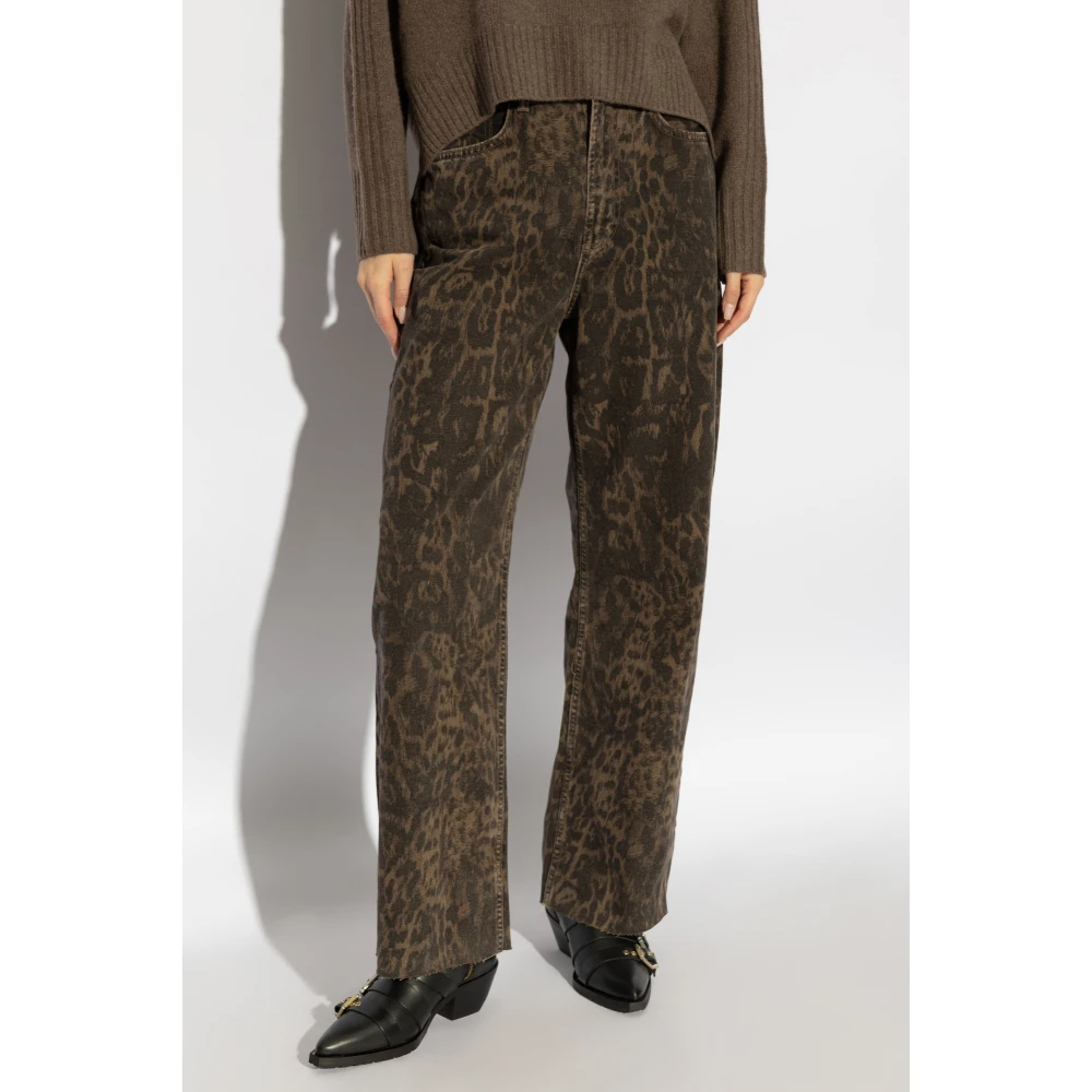 AllSaints Jeans Blake Brown Dames