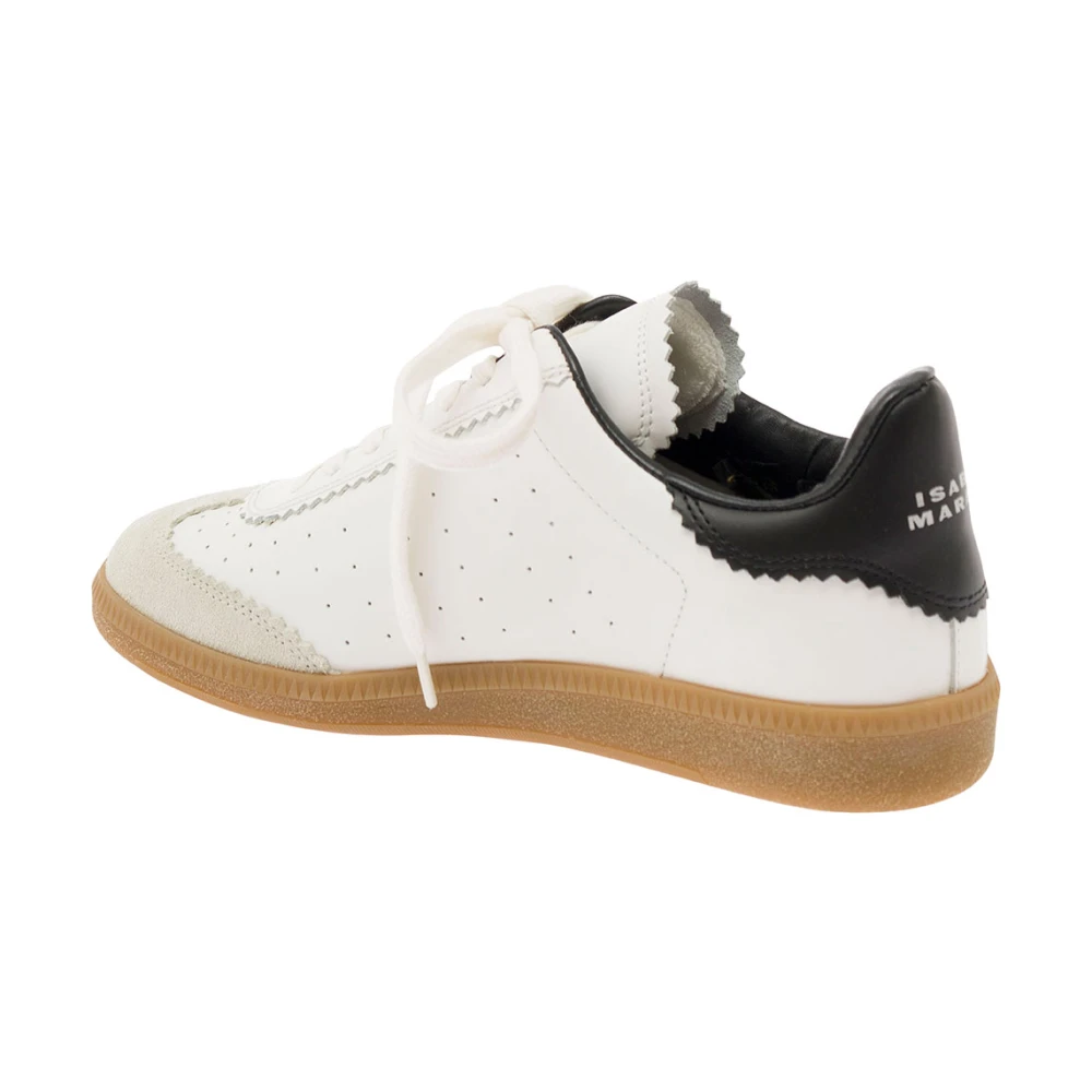 Isabel marant Witte lage sneakers met geperforeerd ontwerp White Dames