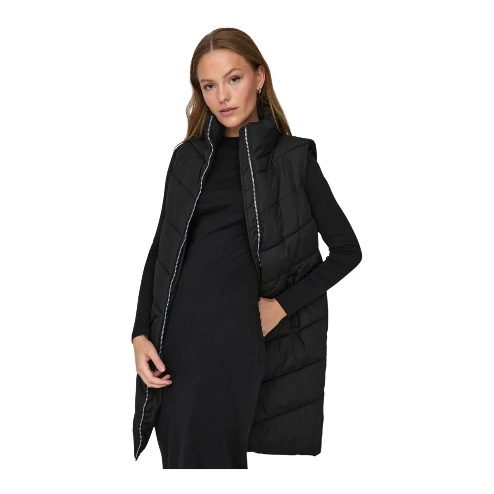 Jacqueline de Yong Stijlvolle Jas voor Vrouwen Black Dames