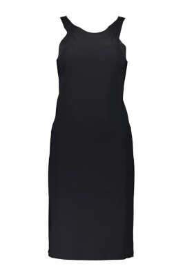 logo-detail-sleeveless-dress