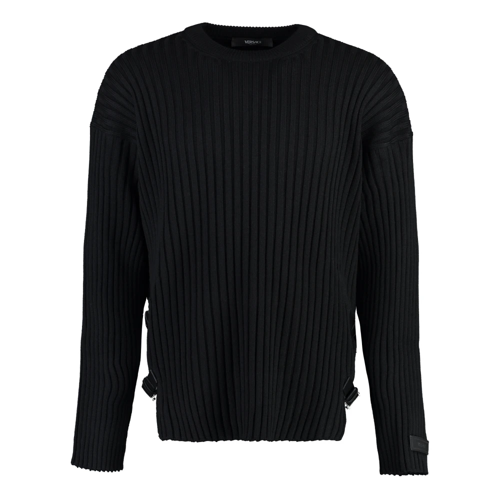 Knitwear > Round-neck Knitwear - - Versace - Modalova