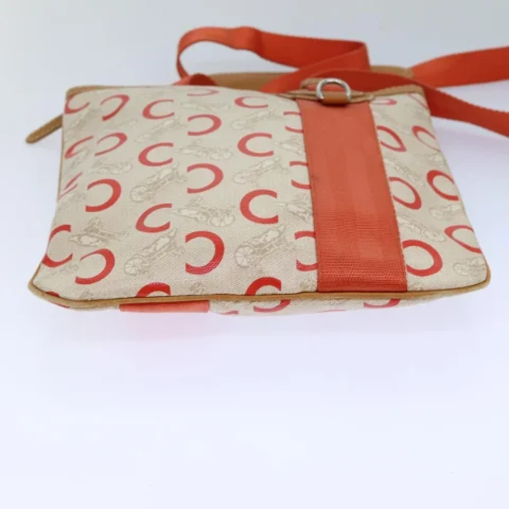 Celine Vintage Pre-owned Canvas celine-bags Orange Dames