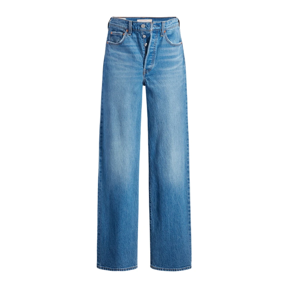 Levi's Women's Blue Ribcage Full Length Jeans