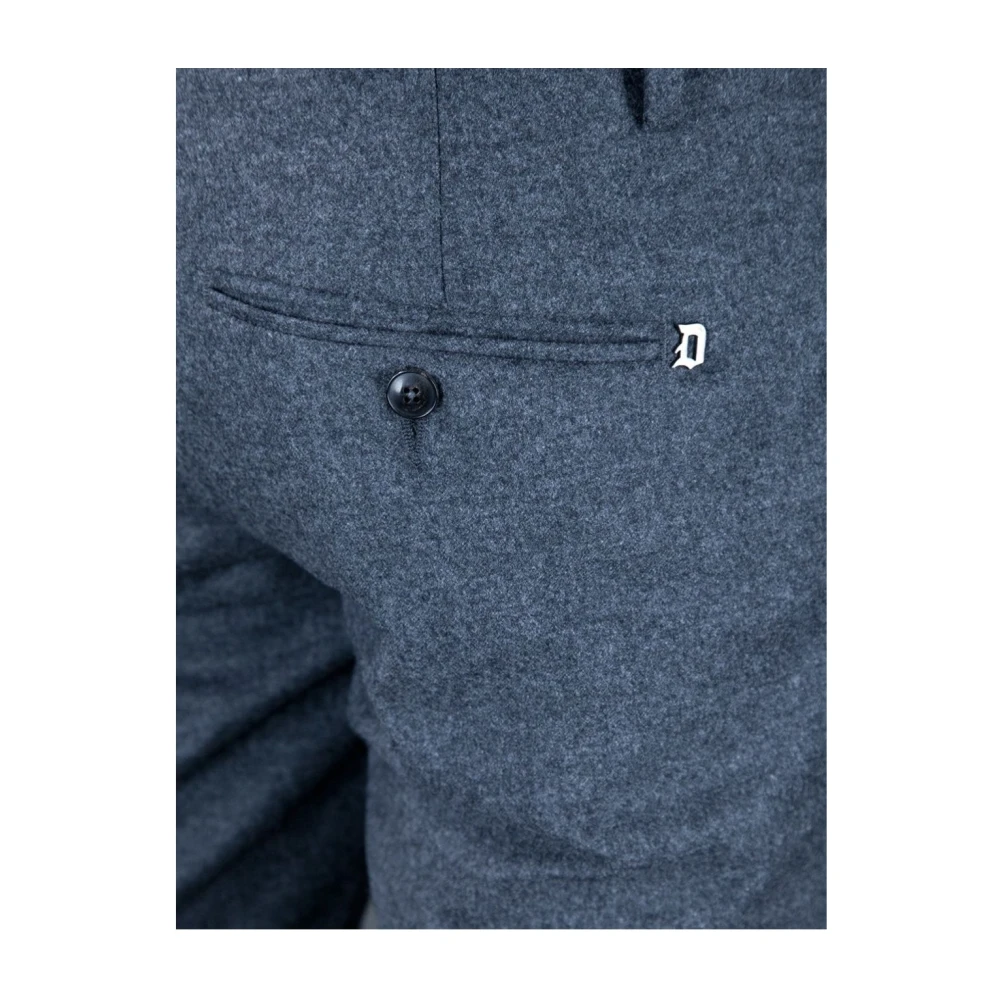 Dondup Chino Broeken Gray Heren