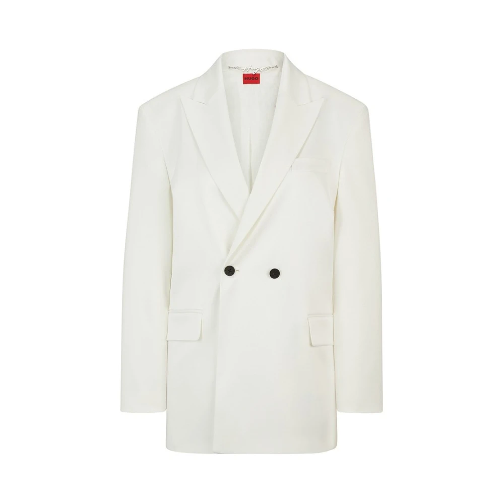 Hugo Boss Stijlvolle Sako Mode Accessoires White Dames