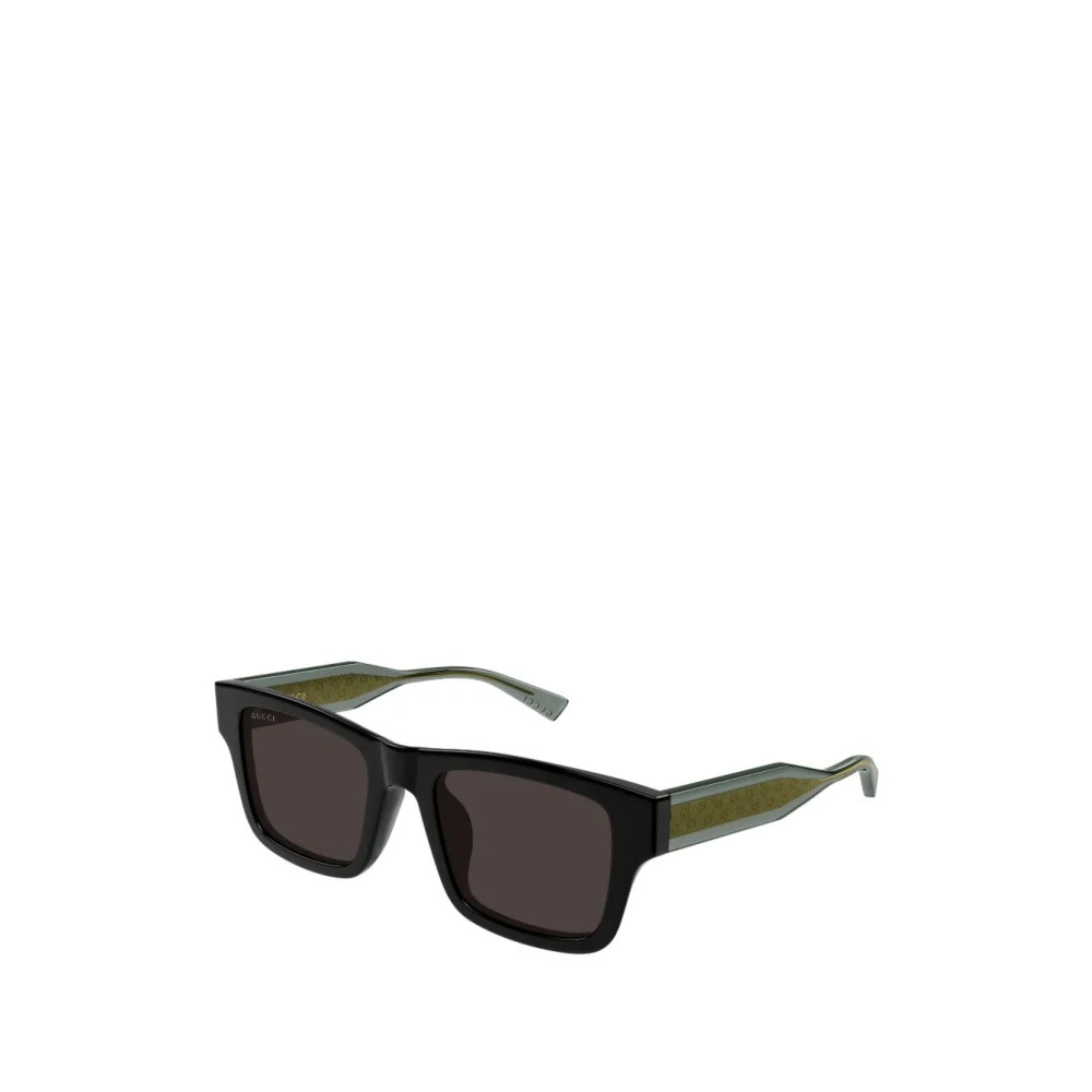 Gucci Men's Black 002 Sunglasses - Sunglasses - 52 Mm - Accessories