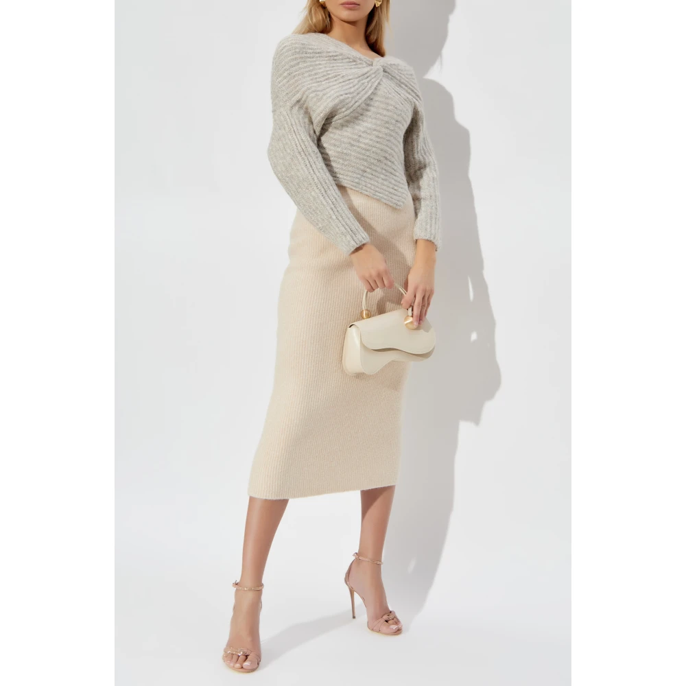 Cult Gaia Lea Sweater Gray Dames