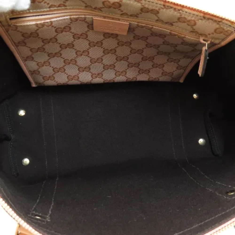 Gucci Vintage Pre-owned Canvas handbags Pink Dames