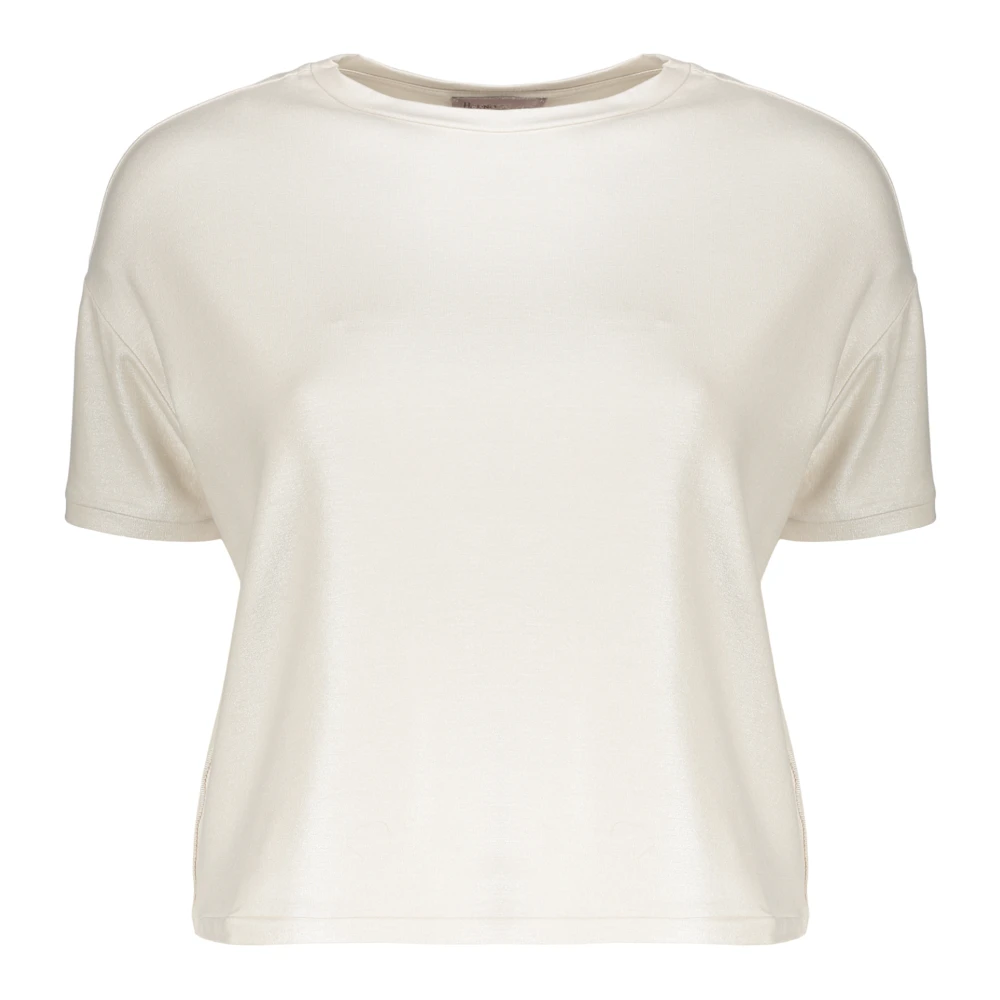 Herno - Tops > T-Shirts - Beige - Herno - Modalova