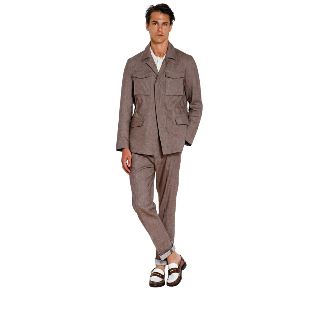 Mason's Uomo Marrone Giacche, M, New,
