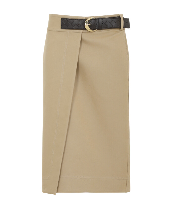 jupe-midi-beige-en-toile