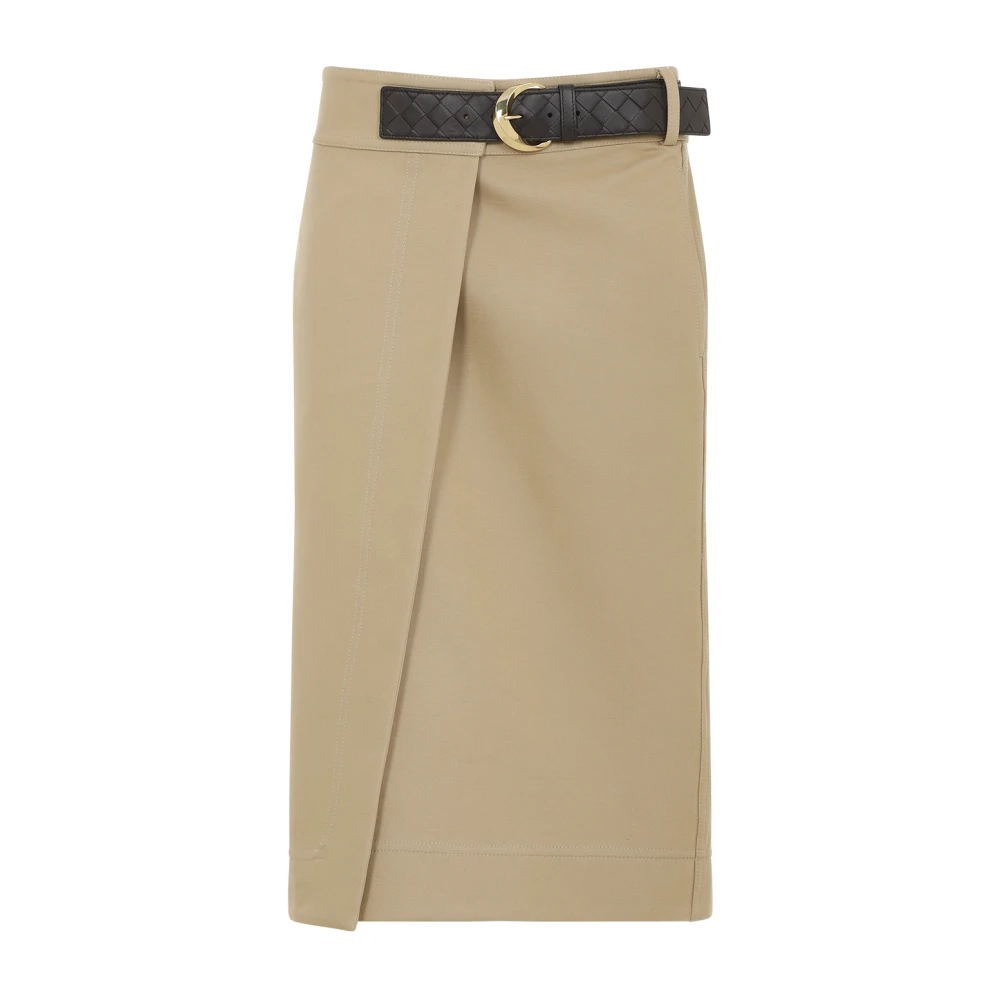 Bottega Veneta Neutrale Rokken Aw24 Beige Dames