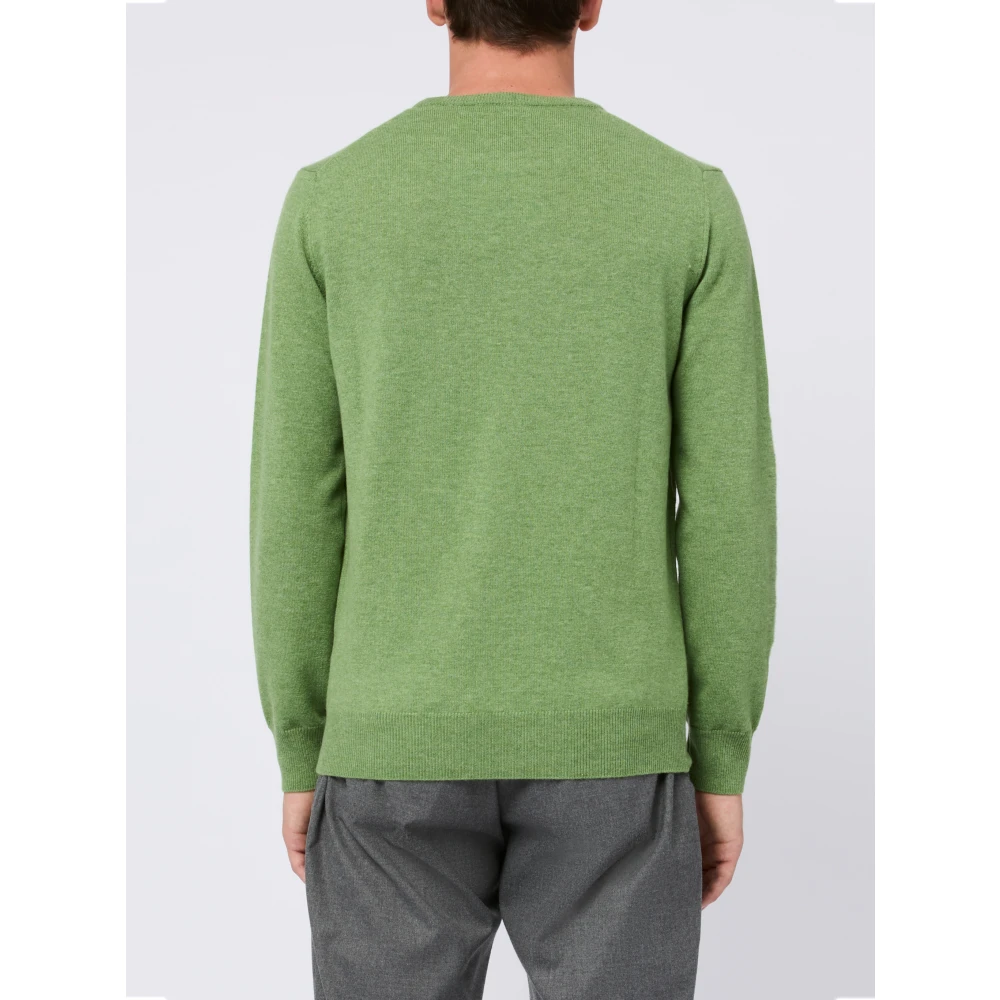 Kangra Groene Sweater Aw24 Green Heren