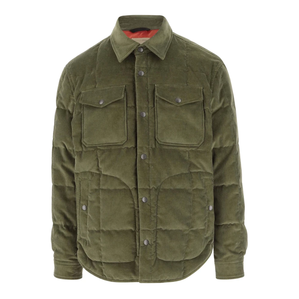 Woolrich Stilig Jacka för Män Green, Herr