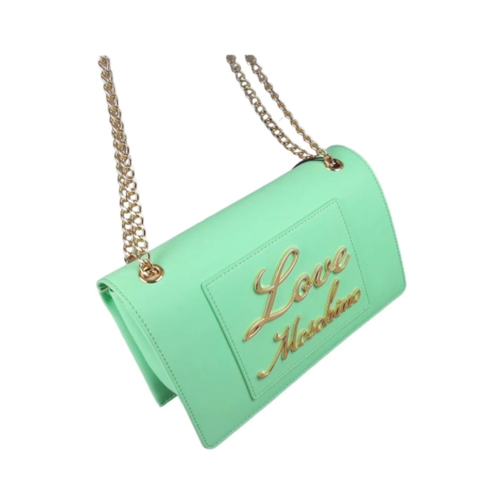 Love Moschino Schoudertas Green Dames