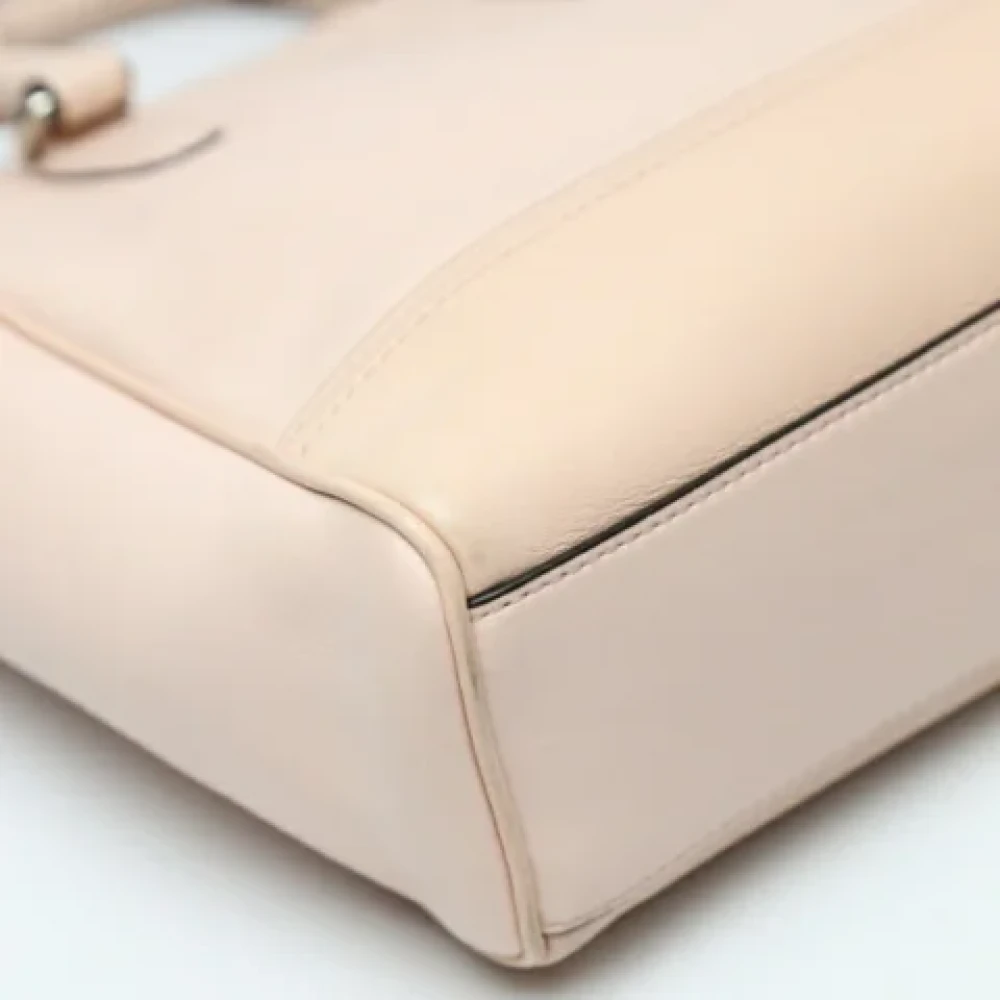 Coach Pre-owned Fabric handbags Beige Dames