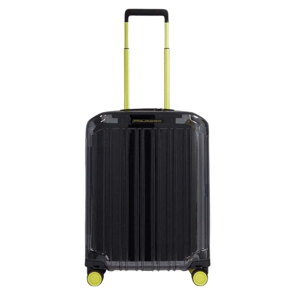 Piquadro Stijlvolle Reistrolley Tas Black Unisex