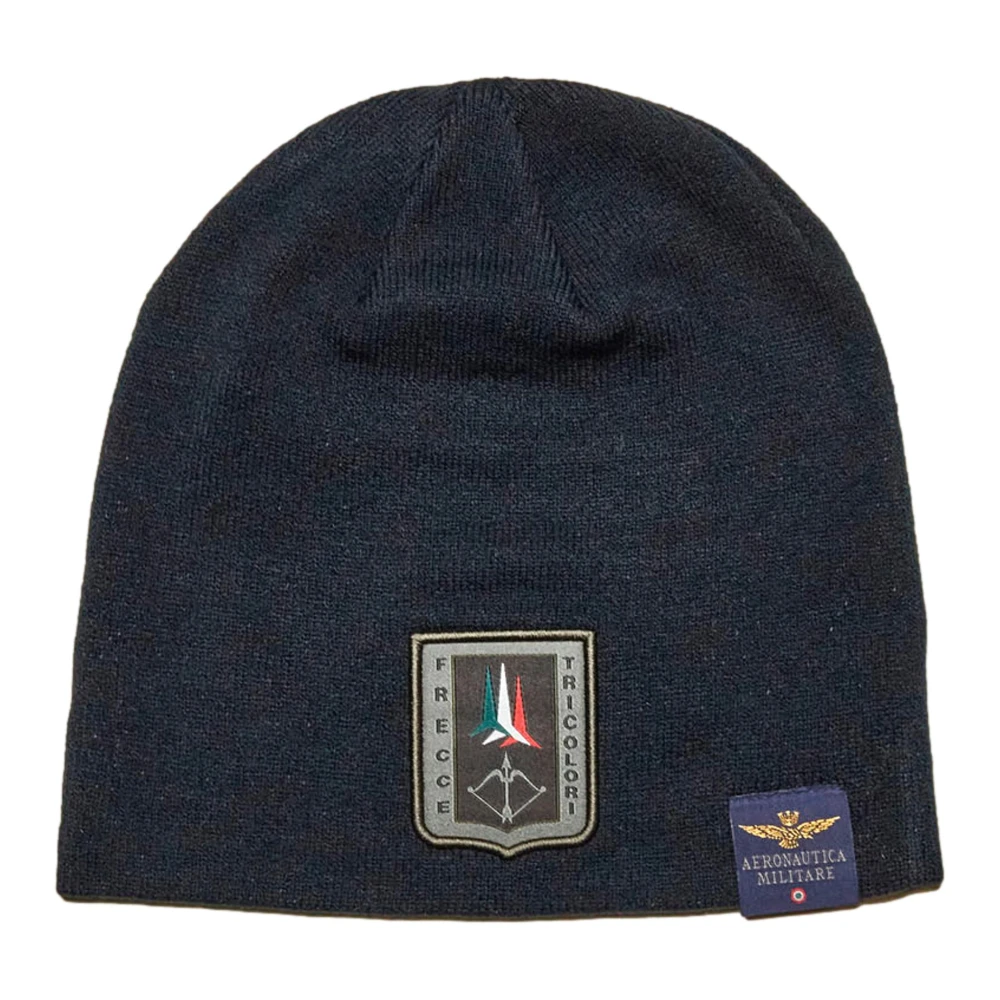 Aeronautica Militare Unisex Blu Toque Patch Frecce Tricolori
