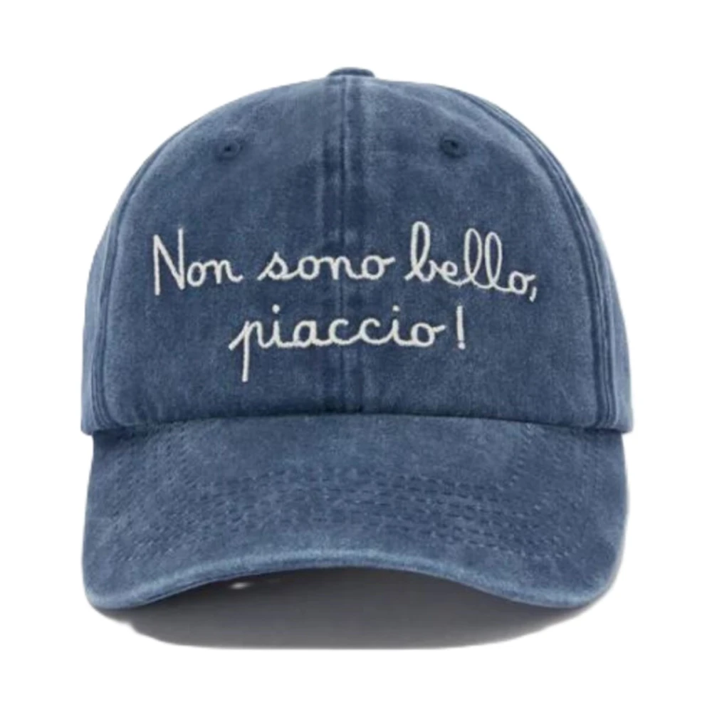 Mc2 Saint Barth Blue Hats & Caps, Female, One Size, Davis Hat