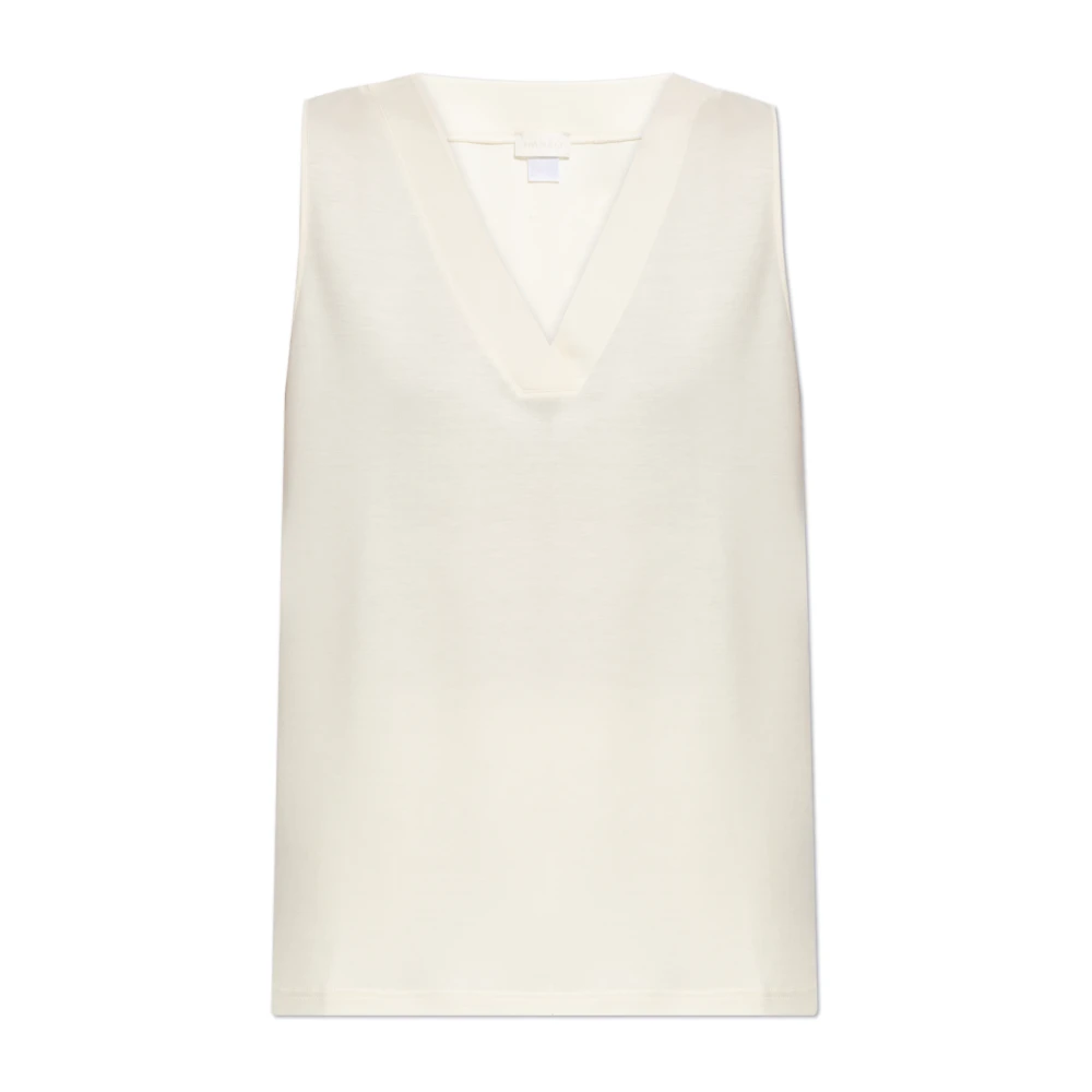 Hanro Top 'Pure Comfort' Beige Dames