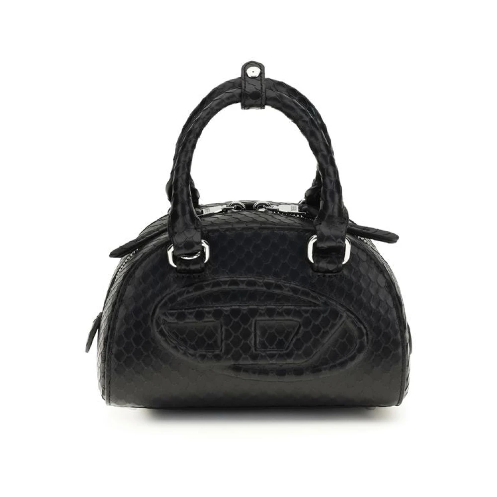 Diesel , Handbags, Female, Black, One Size, 1Dr Dome Handbag