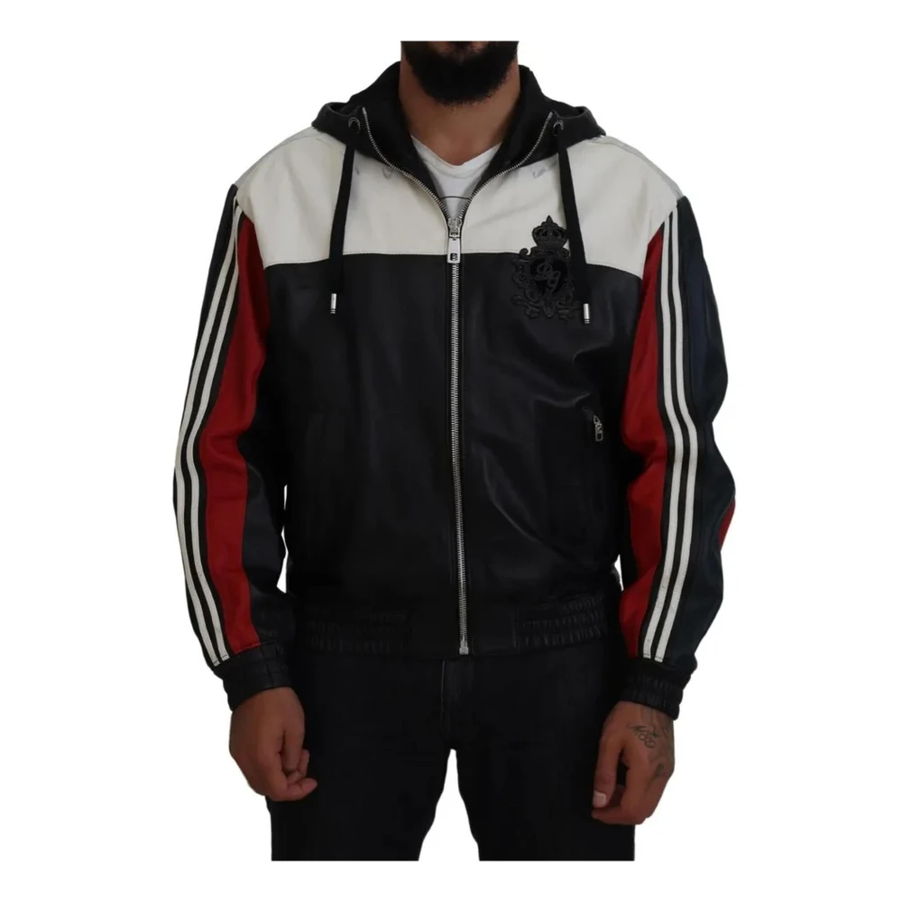 Dolce & Gabbana Herren Multicolor Jacken, Mehrfarbig, Xlgröße: