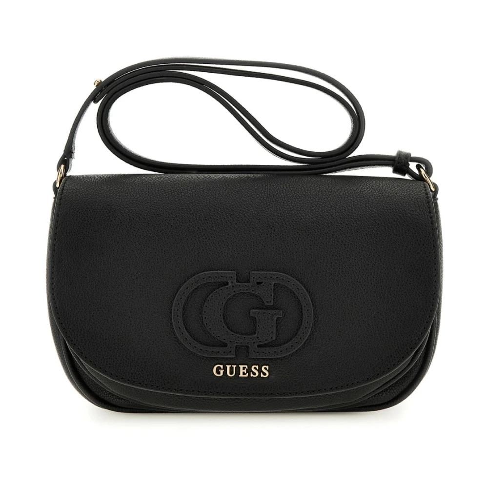 Guess Women's Black Silvye Bucket Handbag