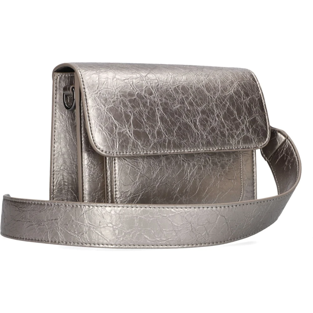 Hvisk Zilveren Cayman Pocket Schoudertas Gray Dames