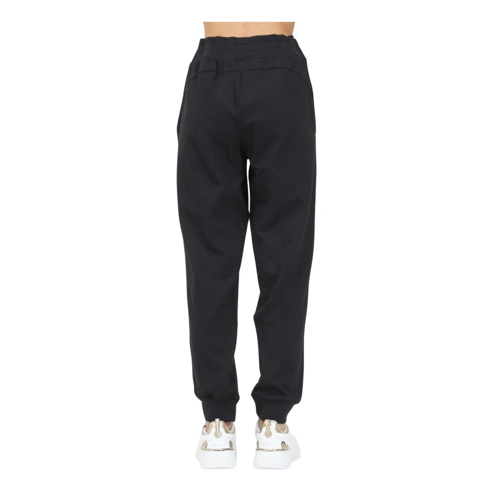 Puma Sportieve Zwarte Hoge Taille Broek Black Dames