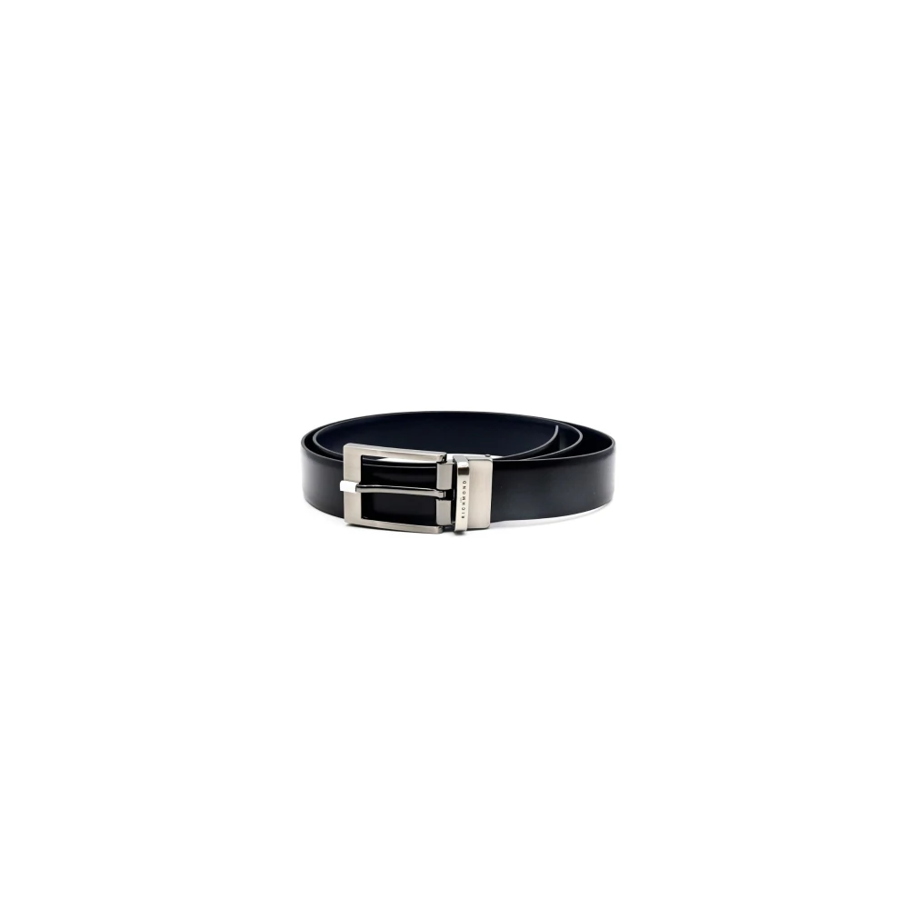 John Richmond Herenriemen Collectie Black Heren