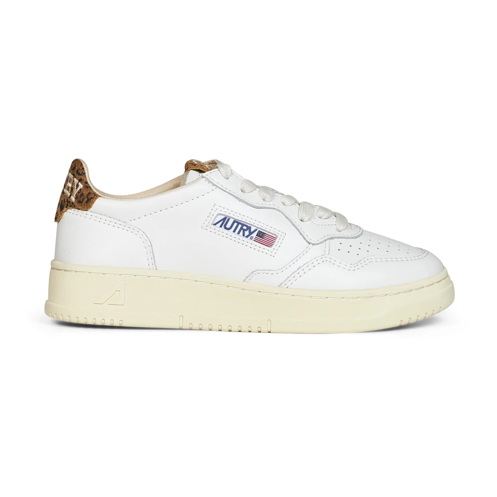Autry White Sneakers, Female, 4 Uk, Trainers