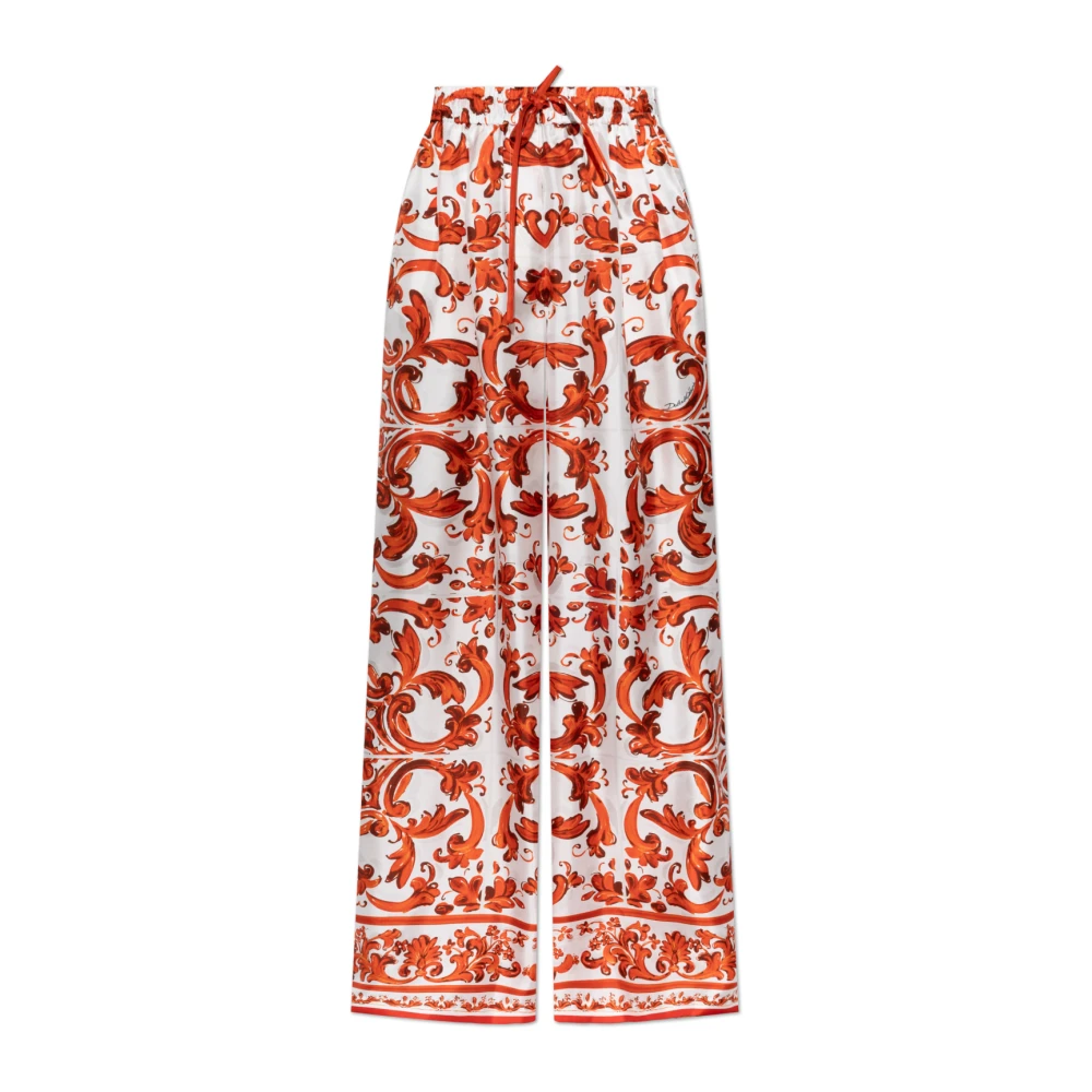 Dolce & Gabbana Mujer Rojo - Trousers - Trousers - S