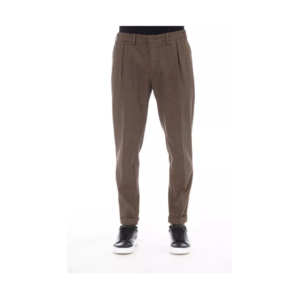Distretto12 Slim-fit Trousers Brown Heren