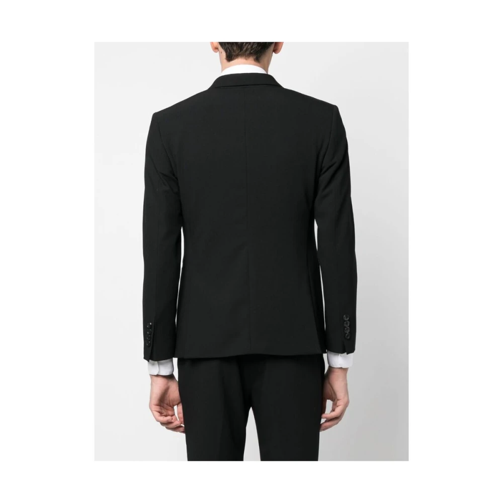 Reveres 1949 Single Breasted Suits Black Heren