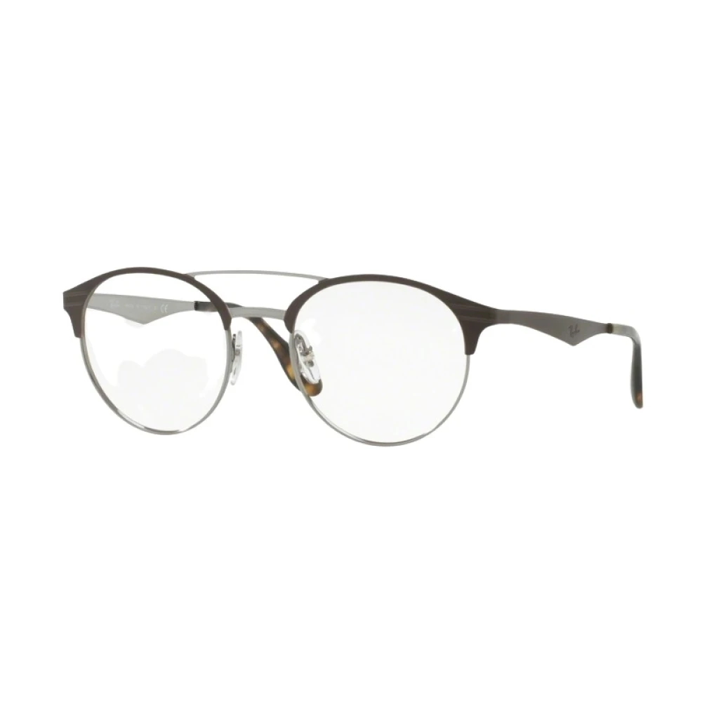 Ray-Ban Hoogwaardige metalen brilmonturen voor heren Brown Heren