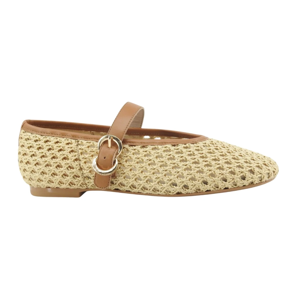 Frau Women's Beige Ballerina Shoes, 5 Uk, Ballerina