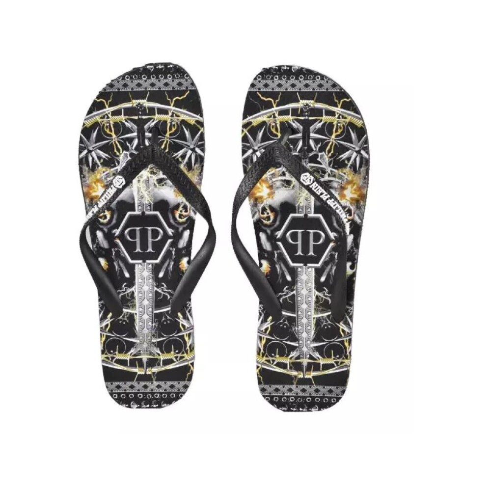 Philipp plein slippers online heren