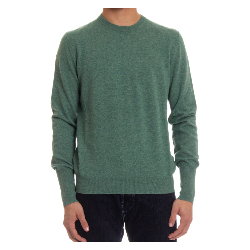 Ballantyne Groene Kasjmiertrui Winterstijl Green Heren