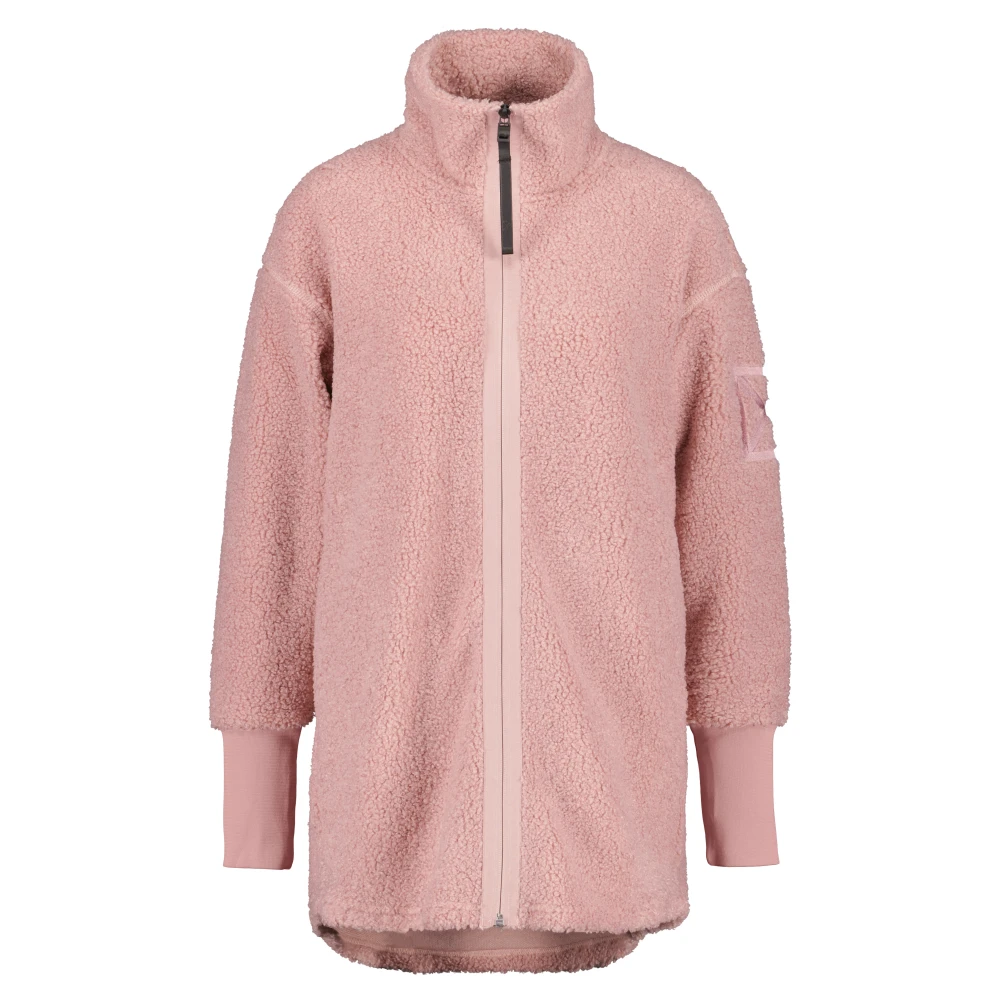 Didriksons Jas met rits en reflecterende details Pink Dames