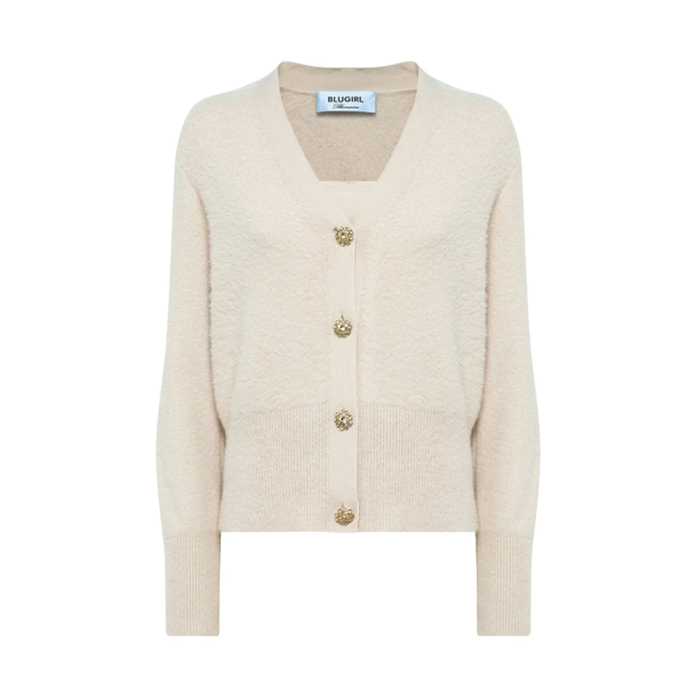 Blugirl Donna Beige Maglie, M, New,