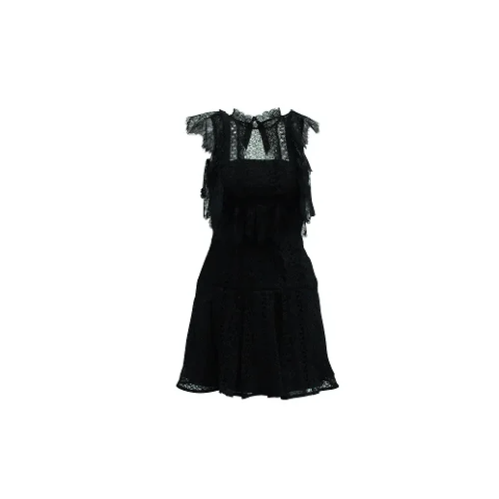 Self Portrait Polyester dresses Black Dames