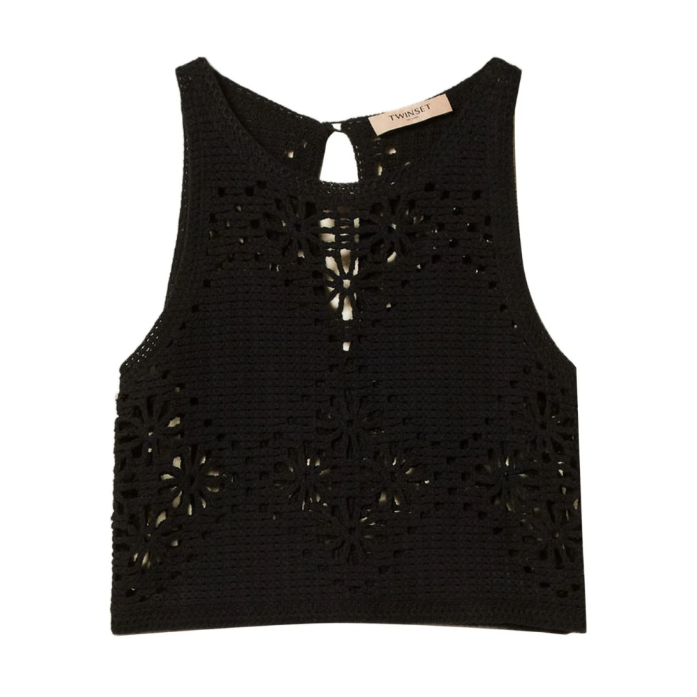 Tops > Sleeveless Tops - - Twinset - Modalova